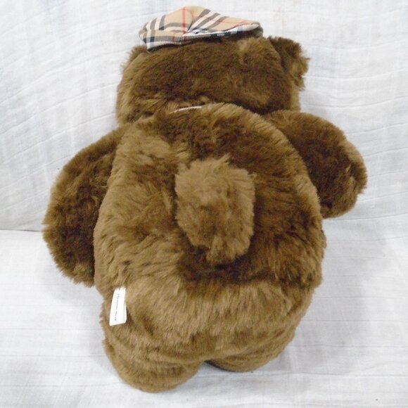 BURBERRY 12" Classic Plush The Thomas Bear with Nova Check Hat, Scarf Teddy Bear - Picture 2 of 2